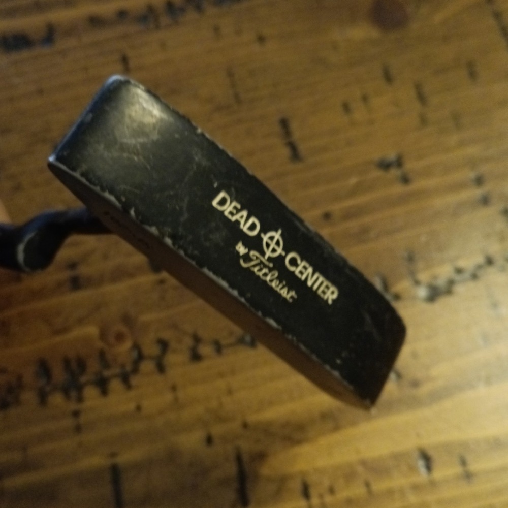 Titleist Dead Center SP-201 Putter Right Hand 35 Inch Golf Club Vintage